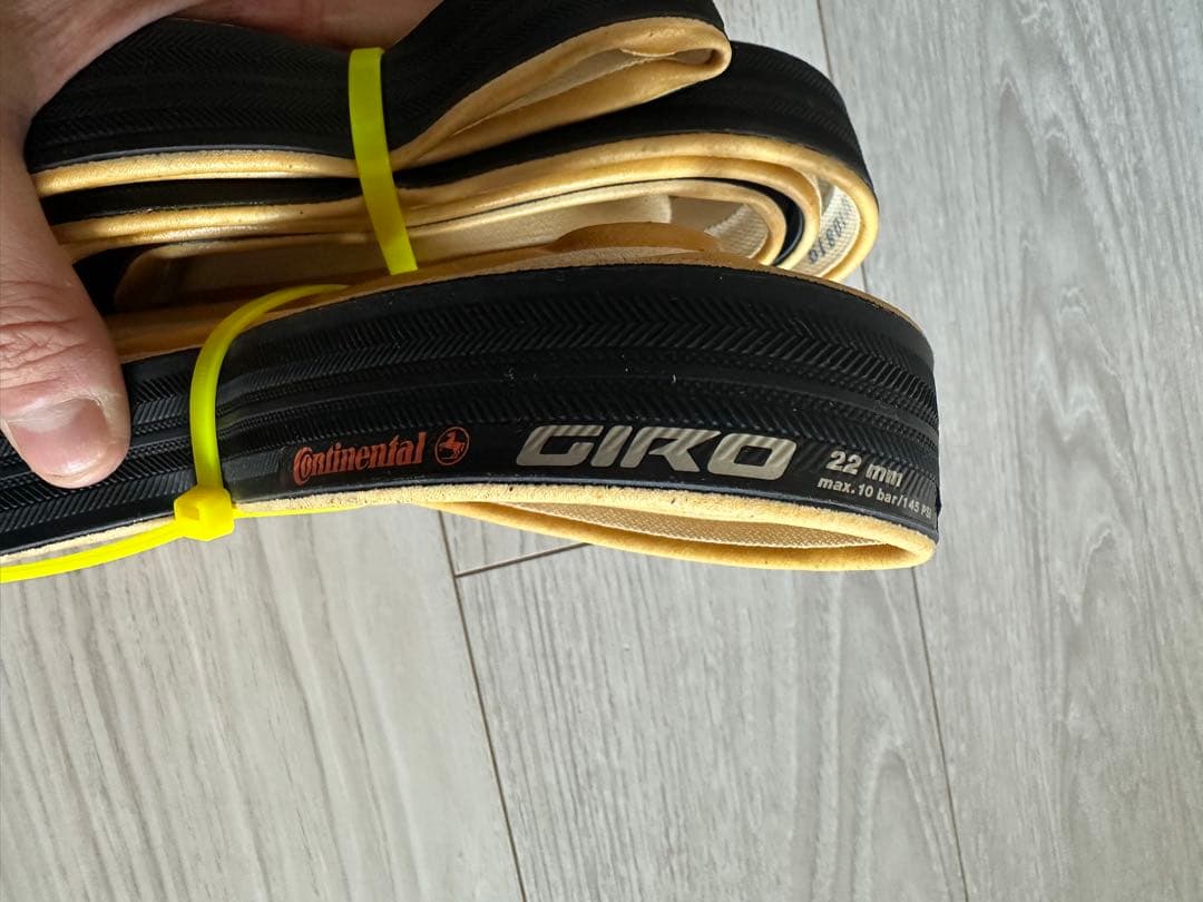 CONTINENTAL チューブラー GIRO 700X22C ペア