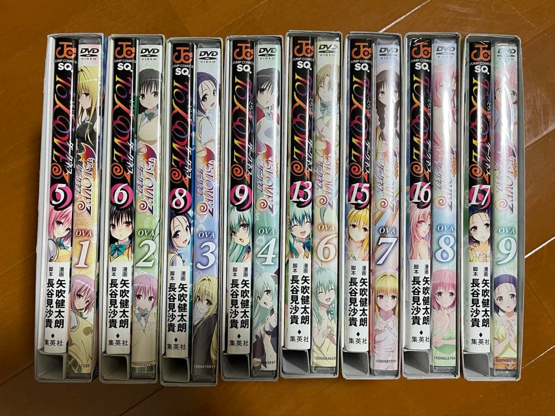 ToLOVEる とらぶる ダークネス OVA 1〜4,6〜9巻セット　単行本付