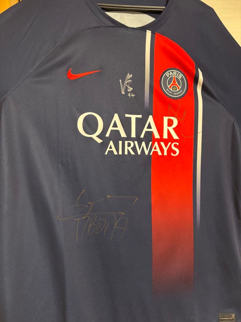 たさん専用 PSG ユニフォーム新品　ヴィティーニャ　ルイスエンリケ　サイン入り