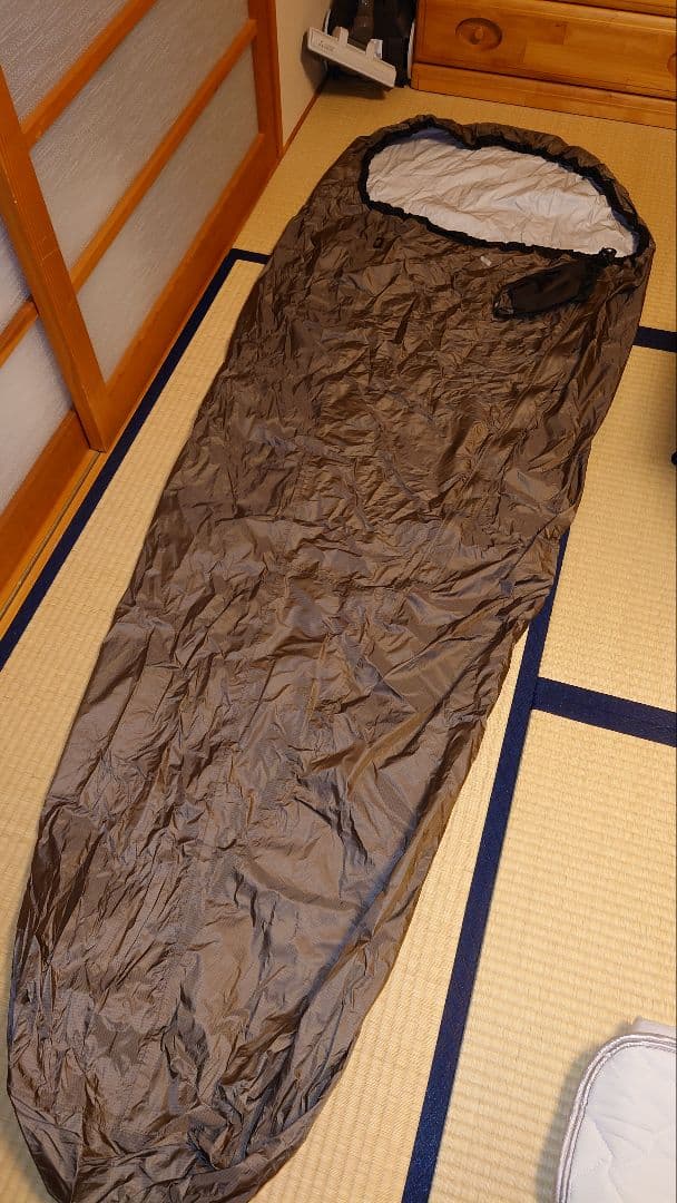 ヘリテイジ eVent WINDPROOF ファスナー付シュラフカバー