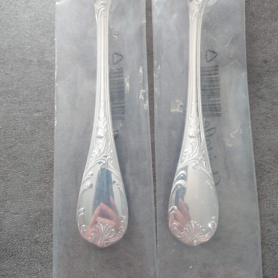 希少 クリストフル マルリー デザートフォーク 未開封 2点