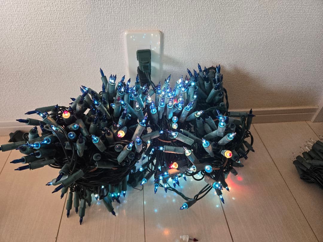 クリスマスライト 多色
