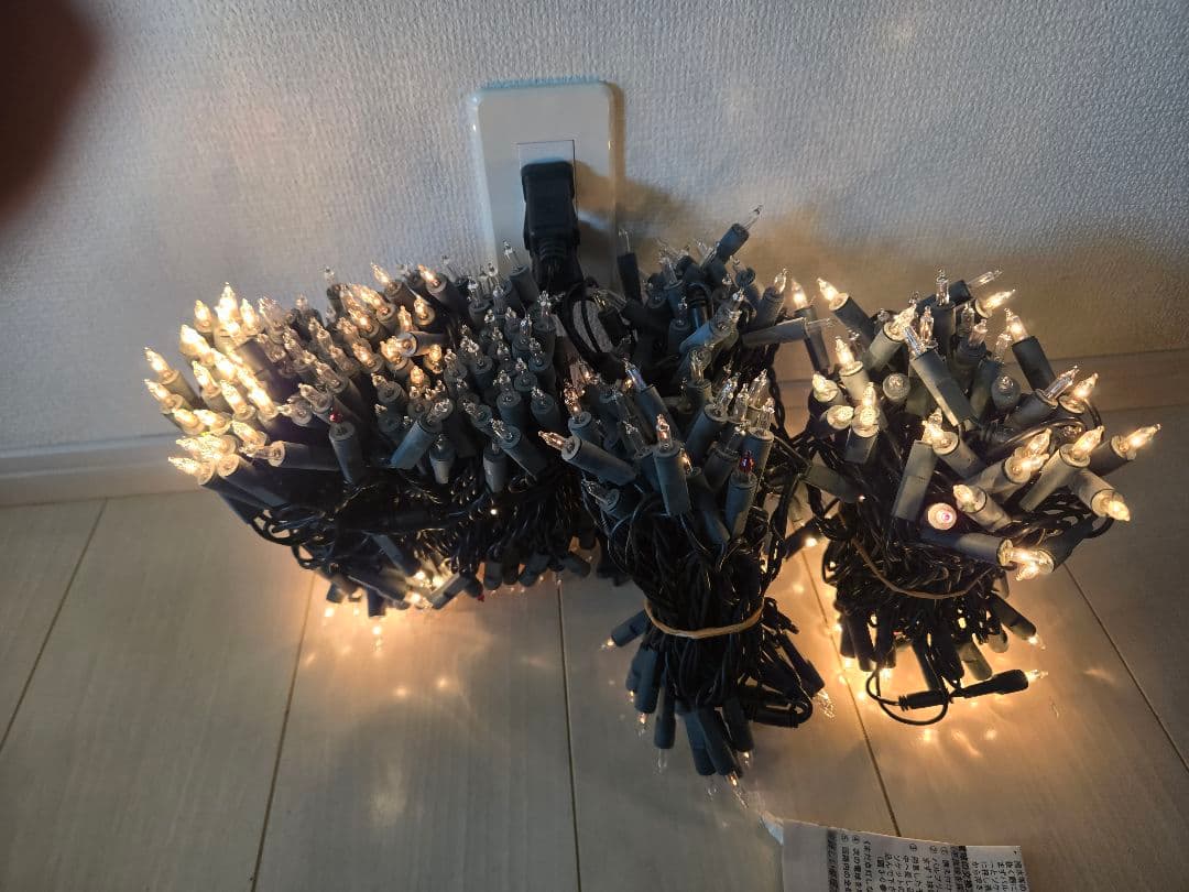 クリスマスライト 多色