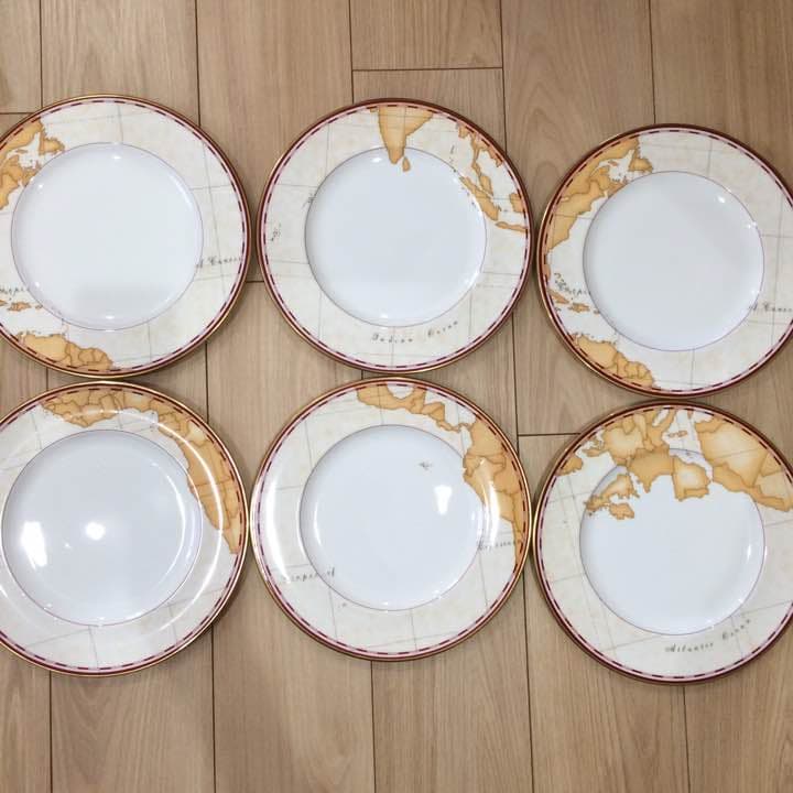 ★新品 リチャードジノリ ジォカルティン 26㎝ 6枚セット