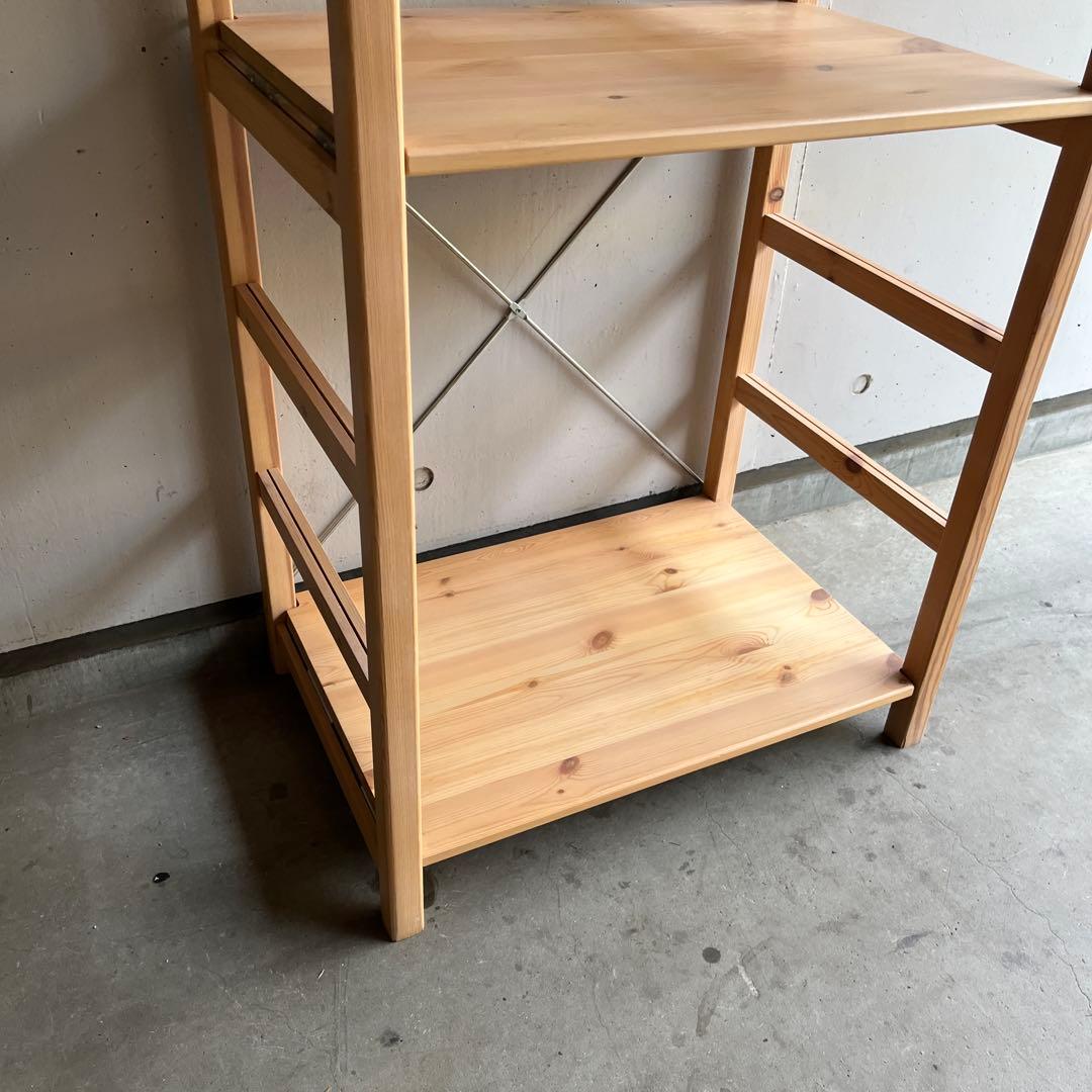 m★無印 パイン材ユニットシェルフ・５８ｃｍ幅・大