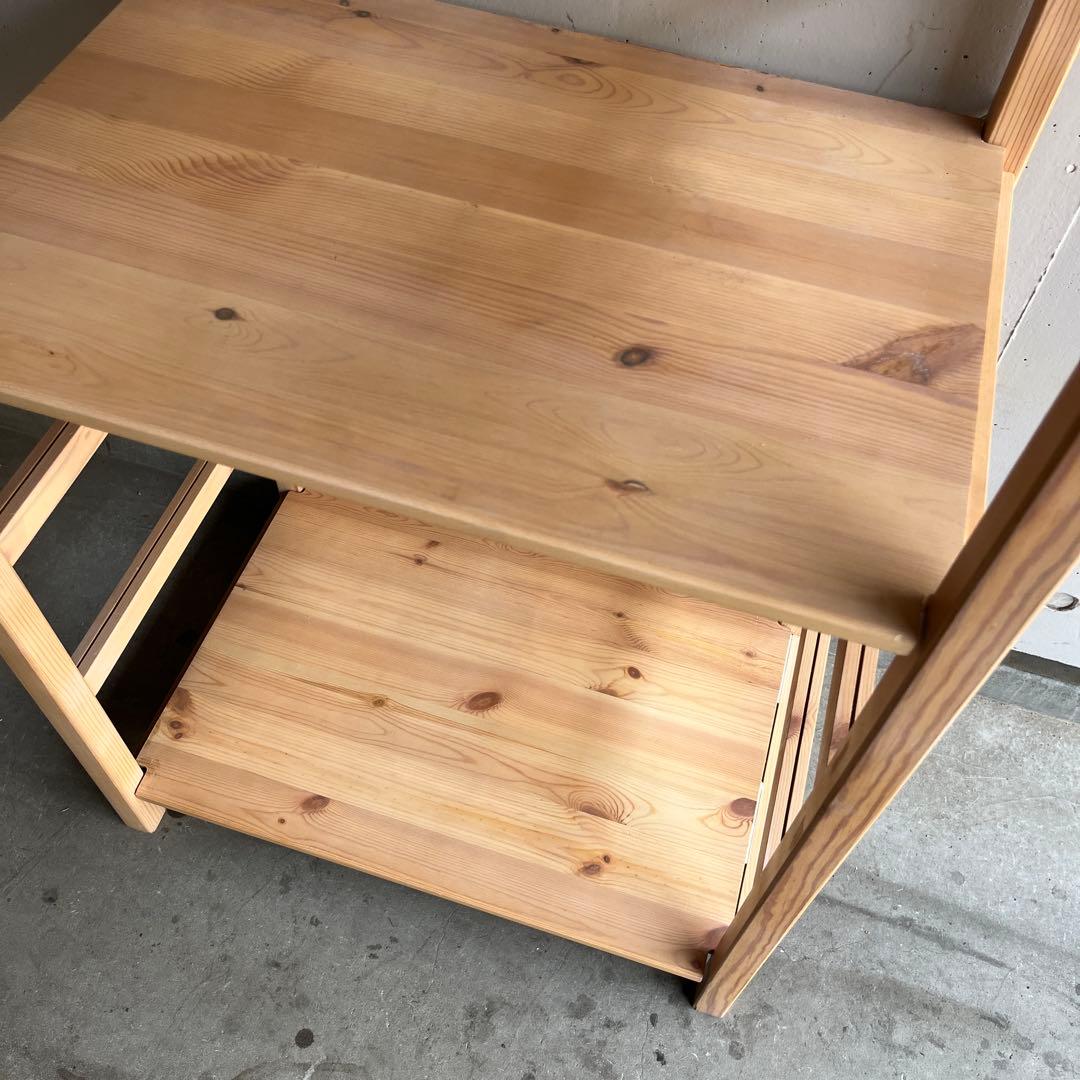 m★無印 パイン材ユニットシェルフ・５８ｃｍ幅・大