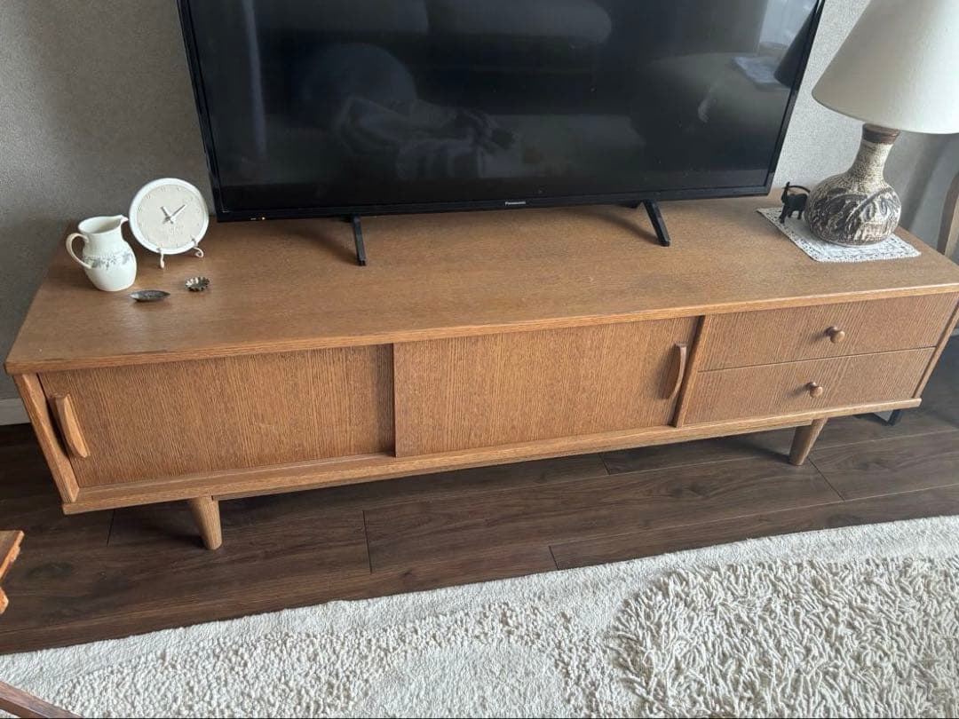 モモナチュラル テレビボード 150cm