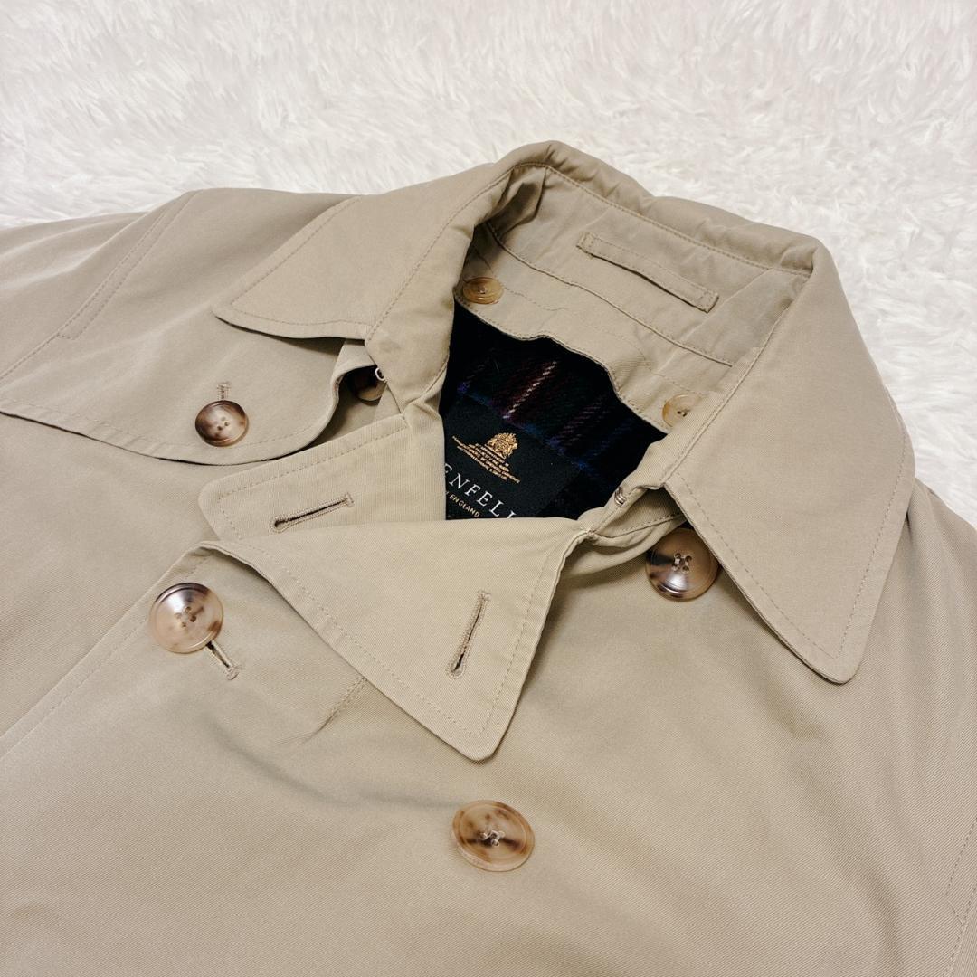 グレンフェル ライナー ベルト付 トレンチコート イングランド製 ベージュ