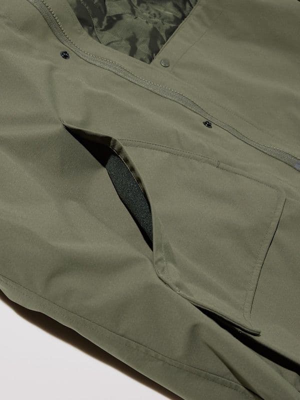 GU×ENGENNERDGARMENTS パデッドシェルパーカー オリーブM新品