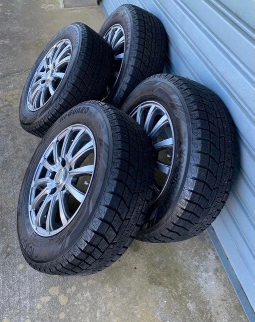 ヨコハマ iceGUARD iG60スタッドレス195/65R15アルミ付④