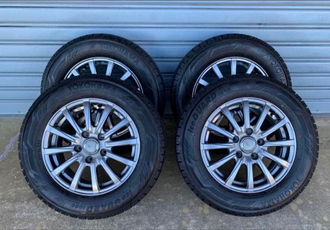ヨコハマ iceGUARD iG60スタッドレス195/65R15アルミ付④