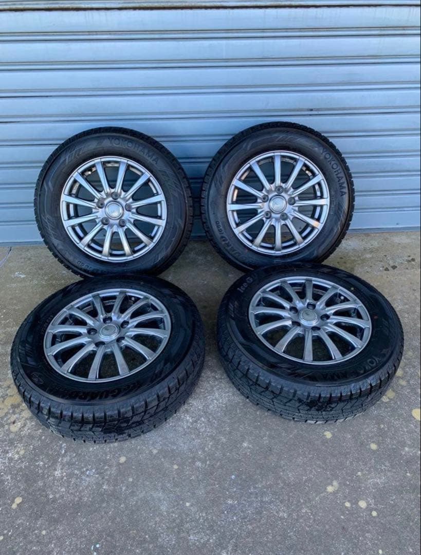 ヨコハマ iceGUARD iG60スタッドレス195/65R15アルミ付④