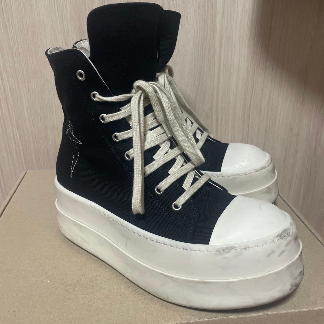 靴 rick owens mega bumper