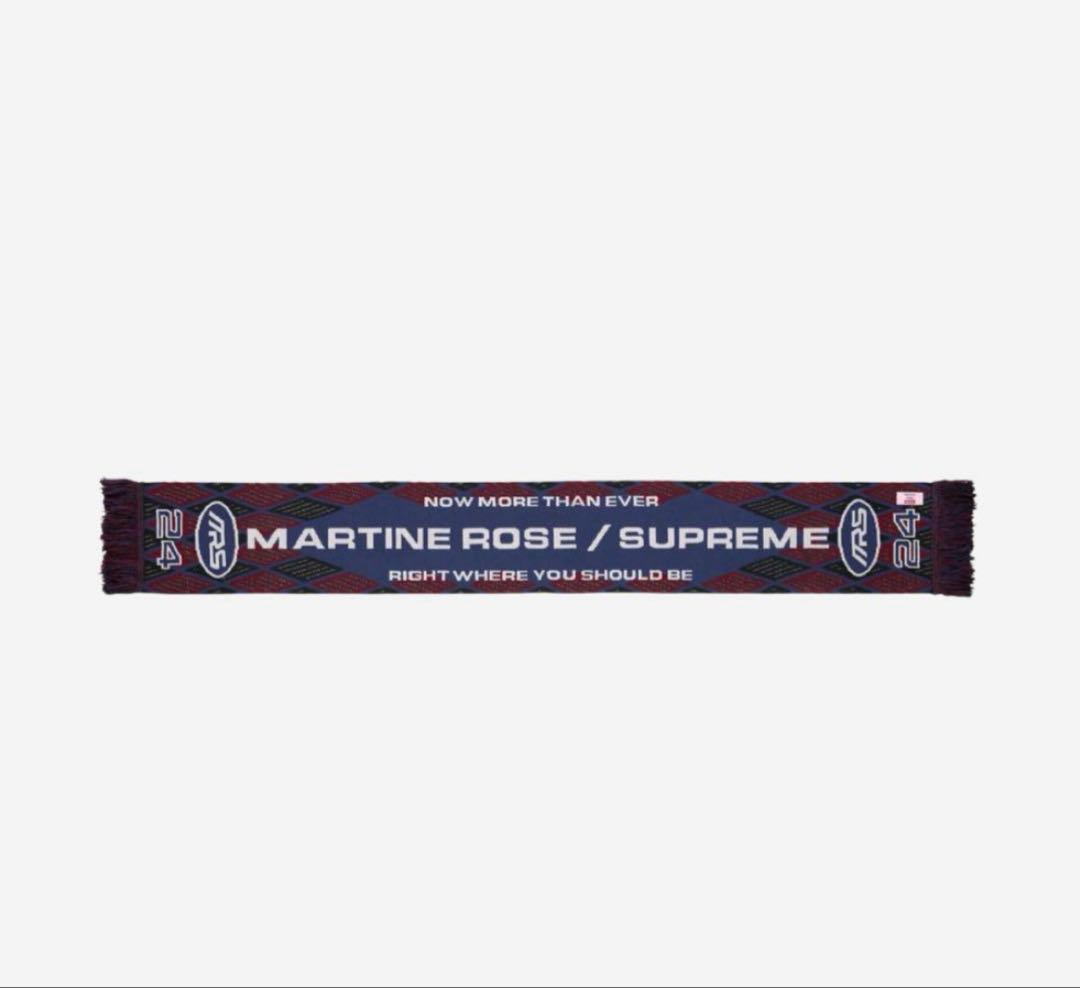 Supreme Martine Rose マフラー ネイビー