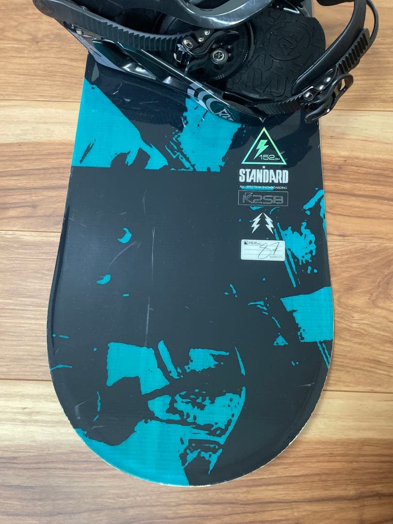【K2】スノーボード板152cm +バインディングセット