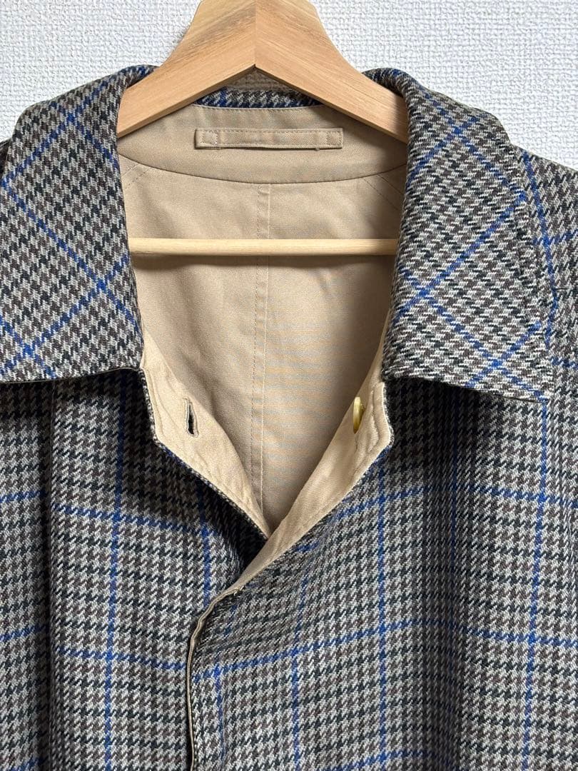 Burberrysステンカラーコート英国製 EDDY MONETTI