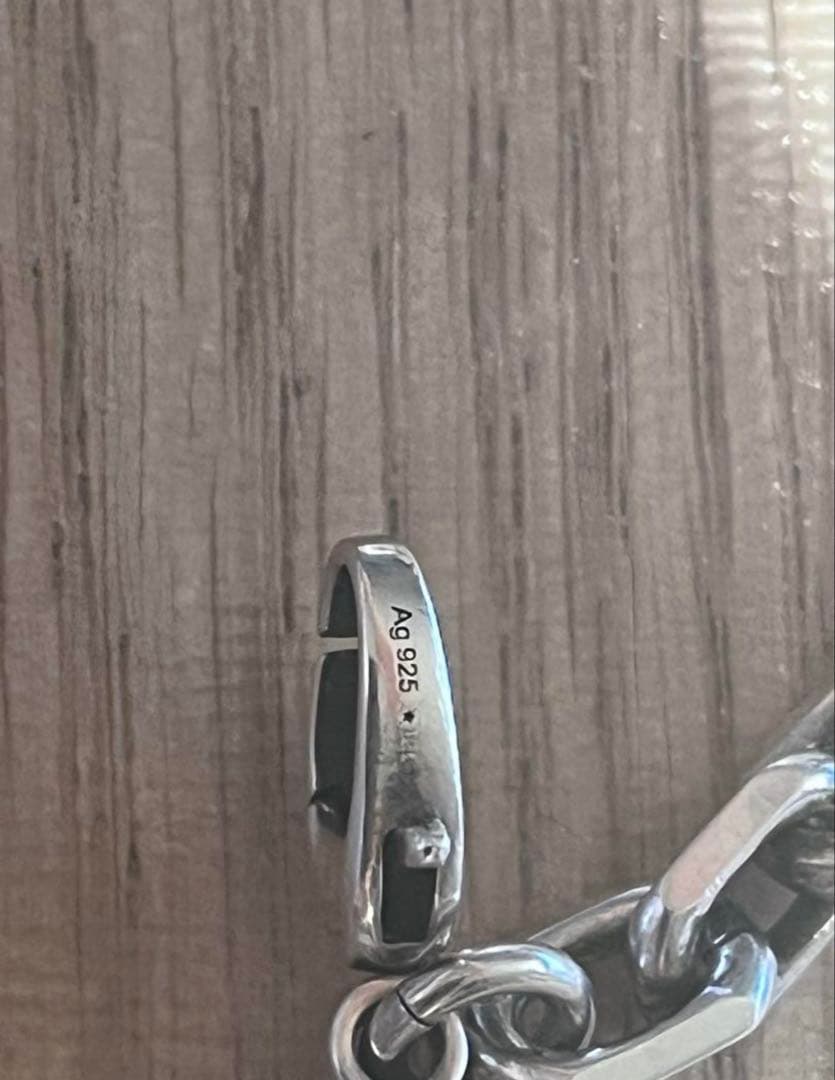 GUCCI インターロッキングg ブレスレット　シルバー　925