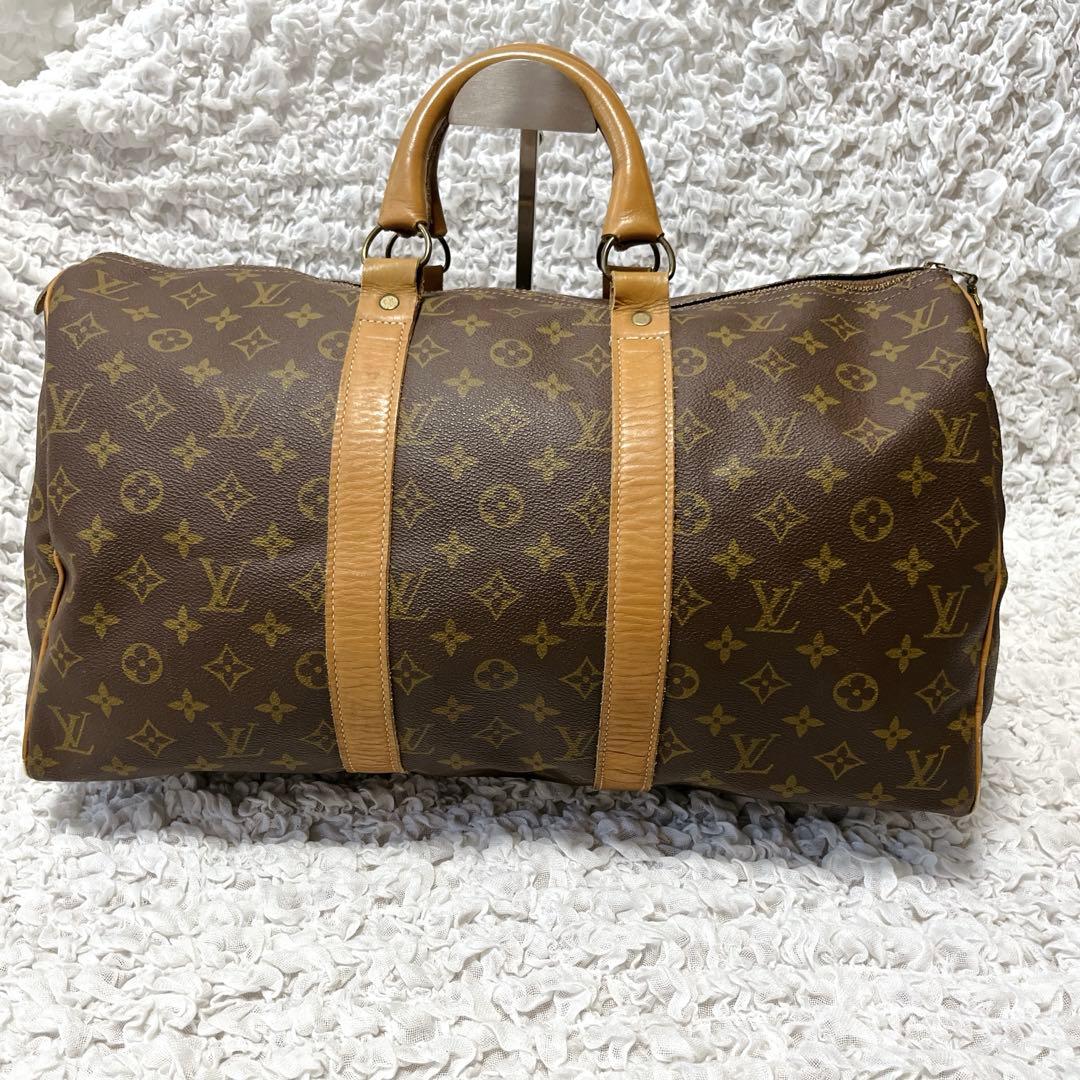 LOUIS VUITTON ルイ・ヴィトン　モノグラム キーポル45 ボストン