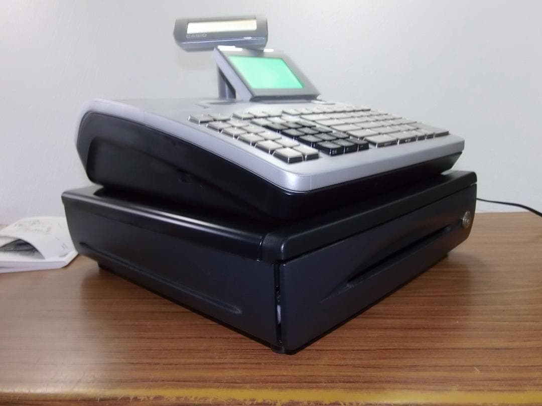 設定無料 レシートのみ CASIO TE-2700 レジスター 2505302