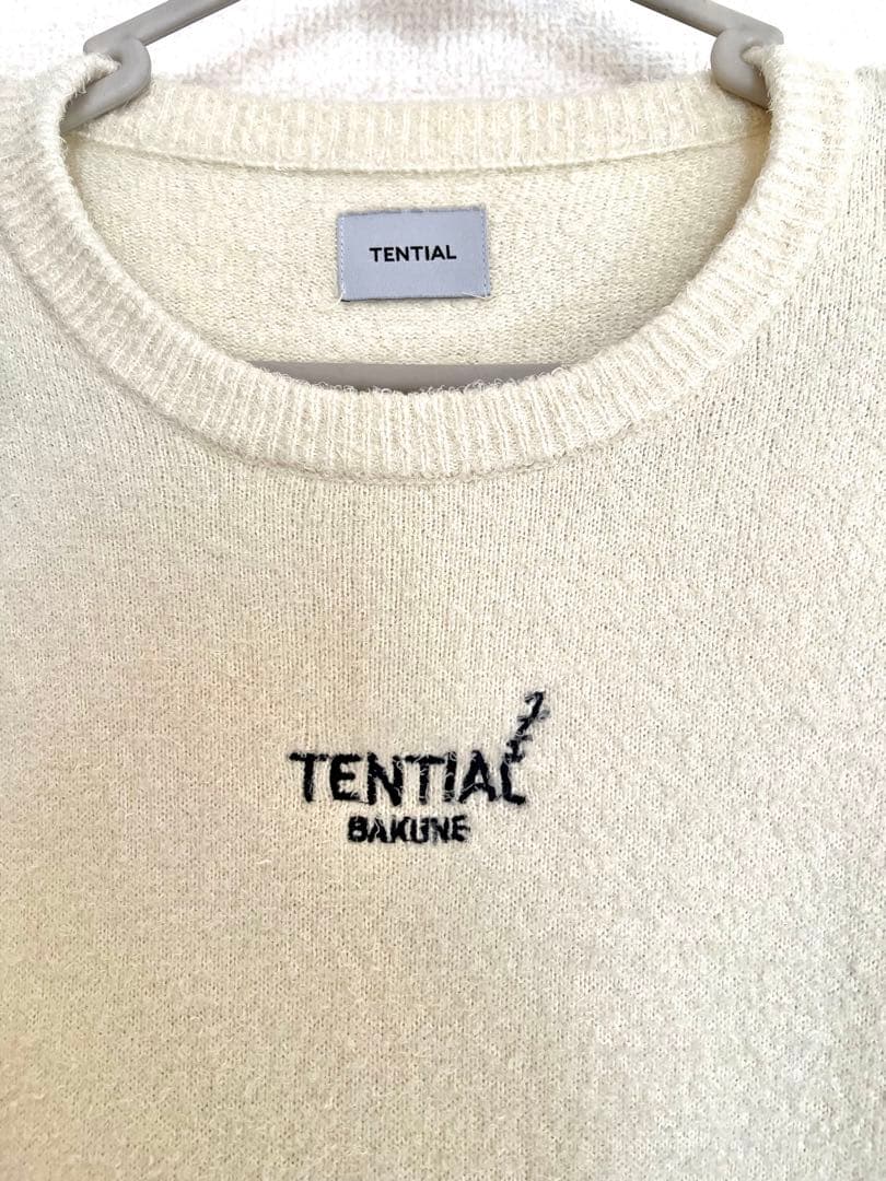 【廃盤】TENTIAL BAKUNE ソフトニットパジャマS-M上下セット