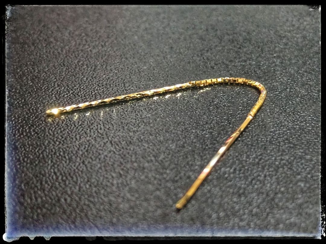 DARIUS メンズ ピアス ベネチアン K18 片側 国産 18金 ②