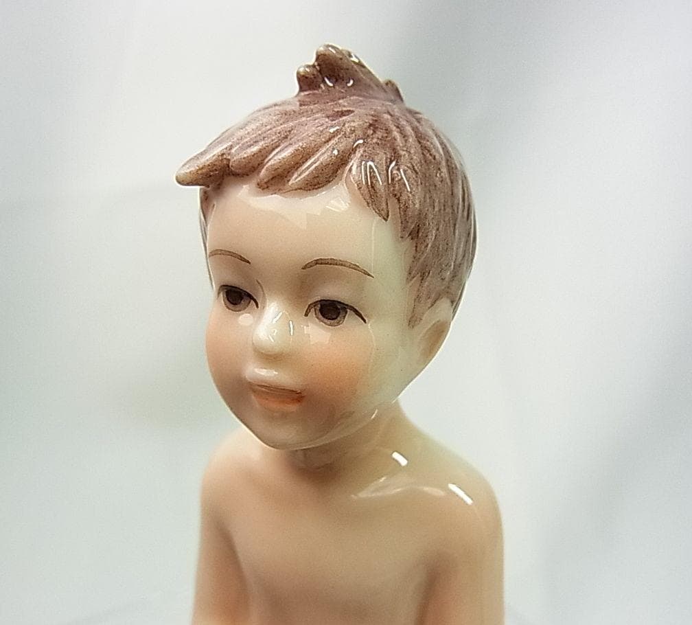 ★正規品美品ロイヤルコペンハーゲン ミレニアム　フレデリック　カメと少年