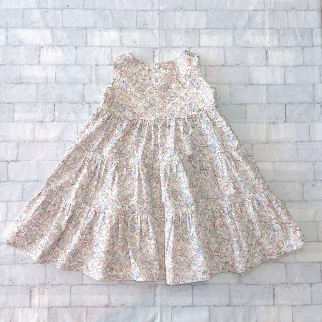 ワンピース　100サイズ　2種類　つけえり　ハンドメイド