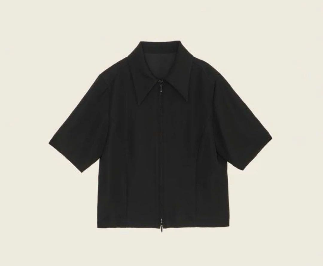 ENOF zip shirt black サイズ1