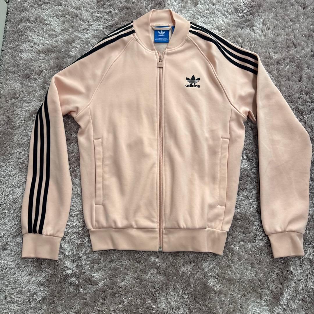 ぬ　adidas originals ピンク ジャージ UK S