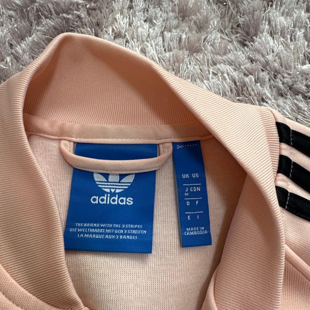 ぬ　adidas originals ピンク ジャージ UK S