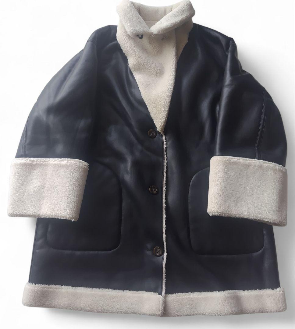 美品✨️ ETRE TOKYO フェイクムートンリバーシブルジャケット