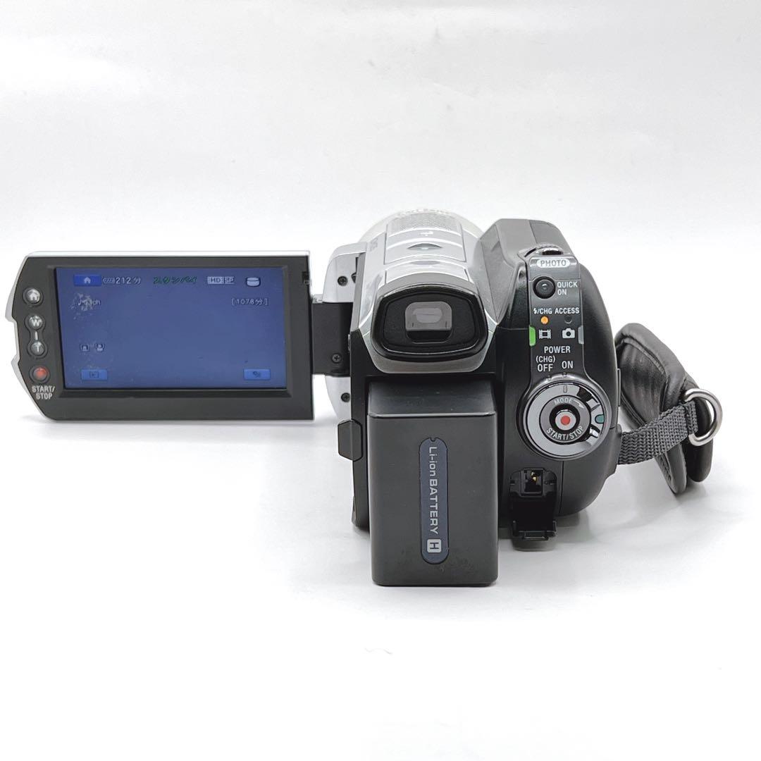 【未使用品級】 SONY HDR-SR11 ビデオカメラ バッテリー3個付き