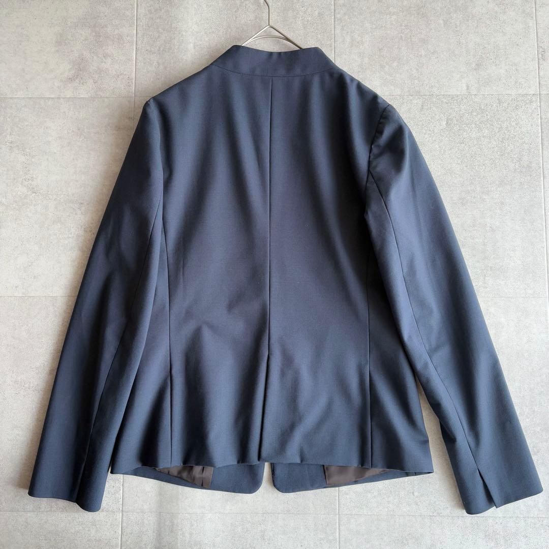 美品✨グリーンレーベルリラクシング カチリラ パンツスーツ 紺 M〜L