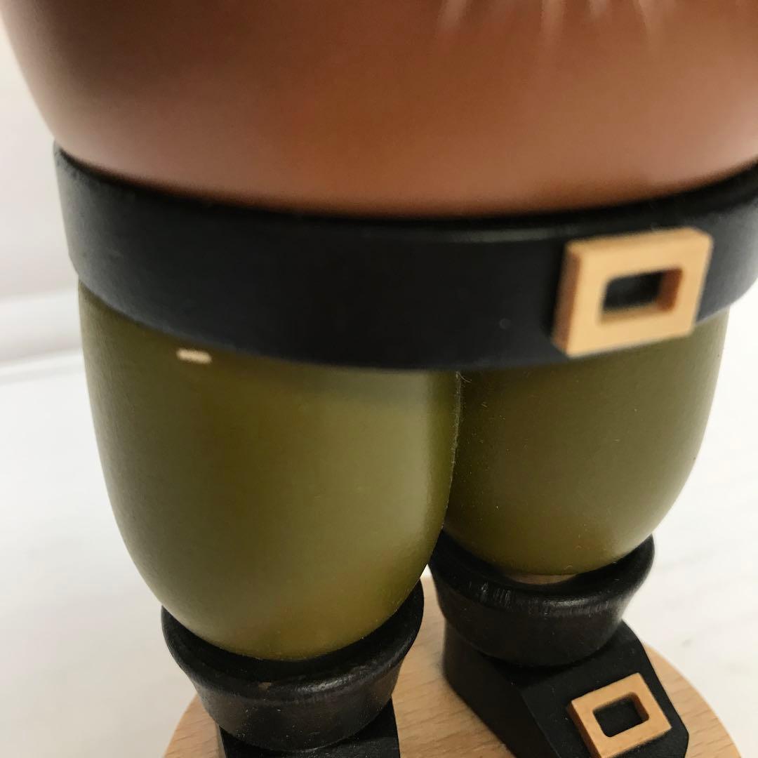 木製 くるみ割り人形 約23cm ドイツ製 ミュラー社 プレッツェル ビール