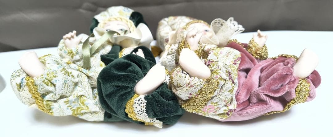 陶花　ビスクドール人形　ドイツ製　Goebel　うさぎティーポット　陶器