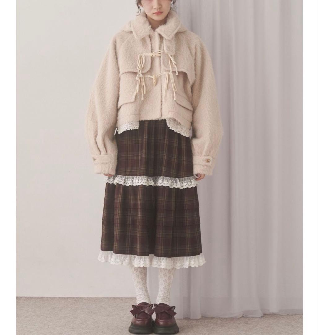 新品milk shaggy Duffle Coat ミルクシャギーダッフルコート
