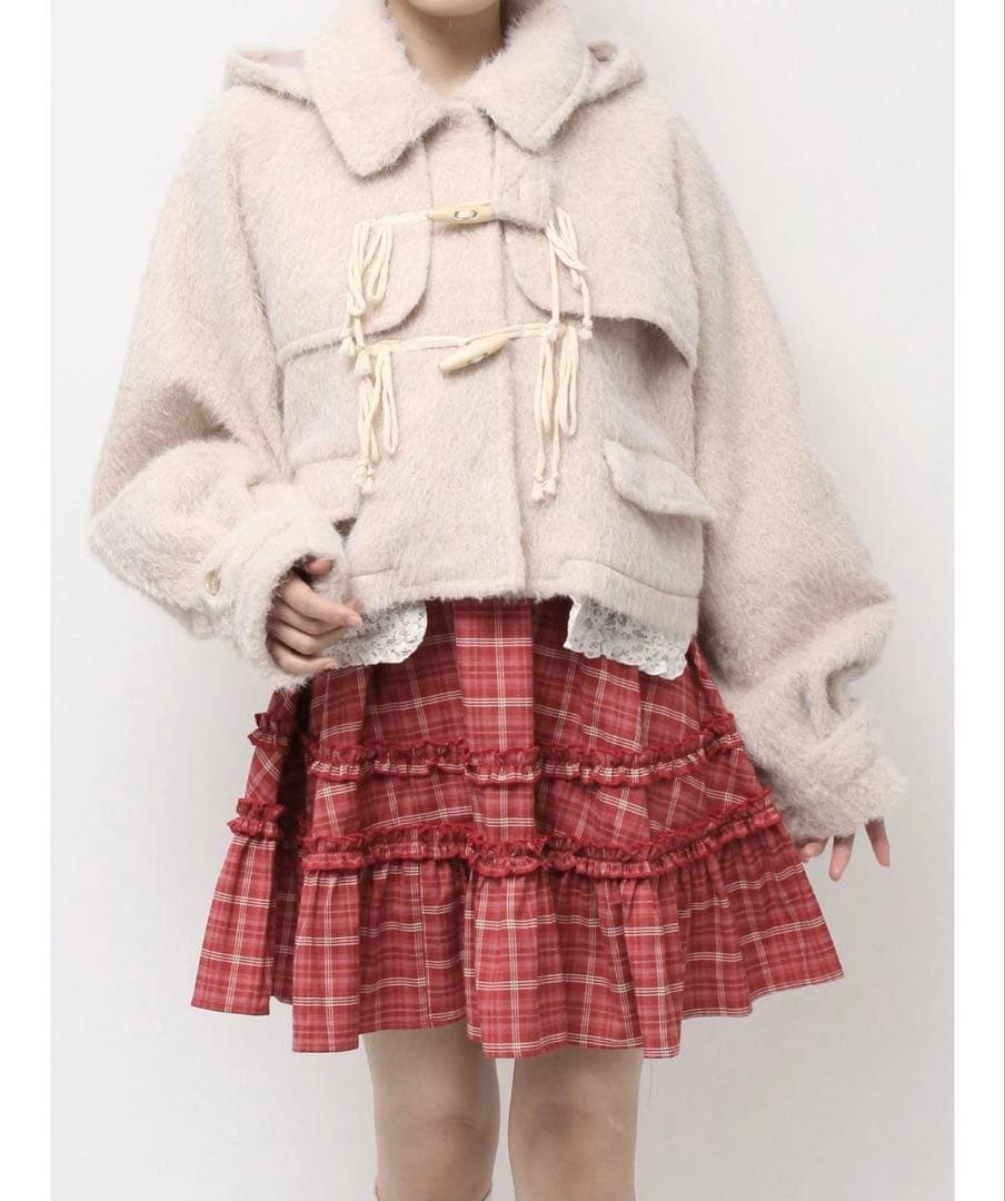 新品milk shaggy Duffle Coat ミルクシャギーダッフルコート