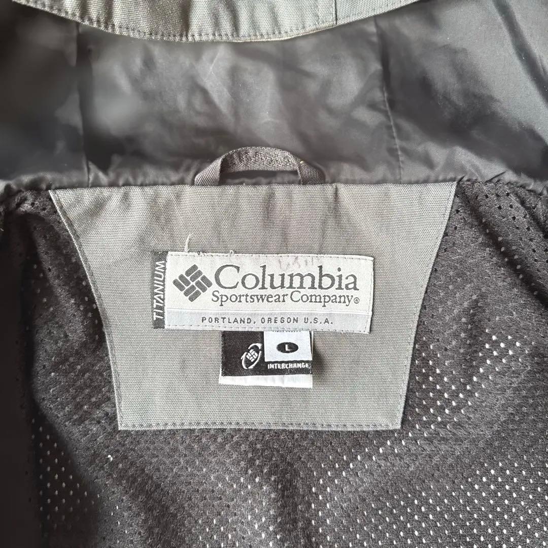 Columbia マウンテンパーカー グレー OMNI TECH