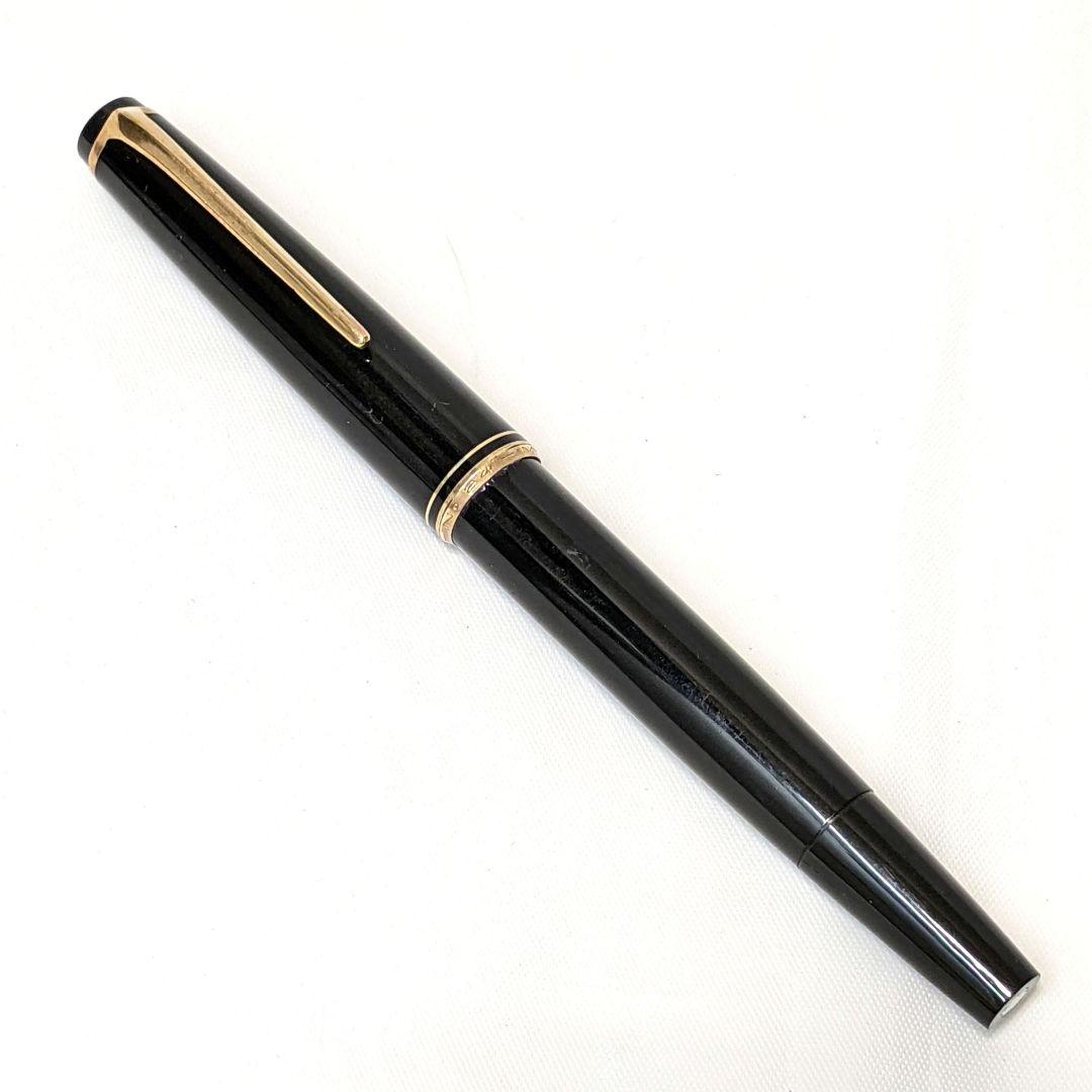 MONT BLANC モンブラン 万年筆 No.24 黒 ゴールド