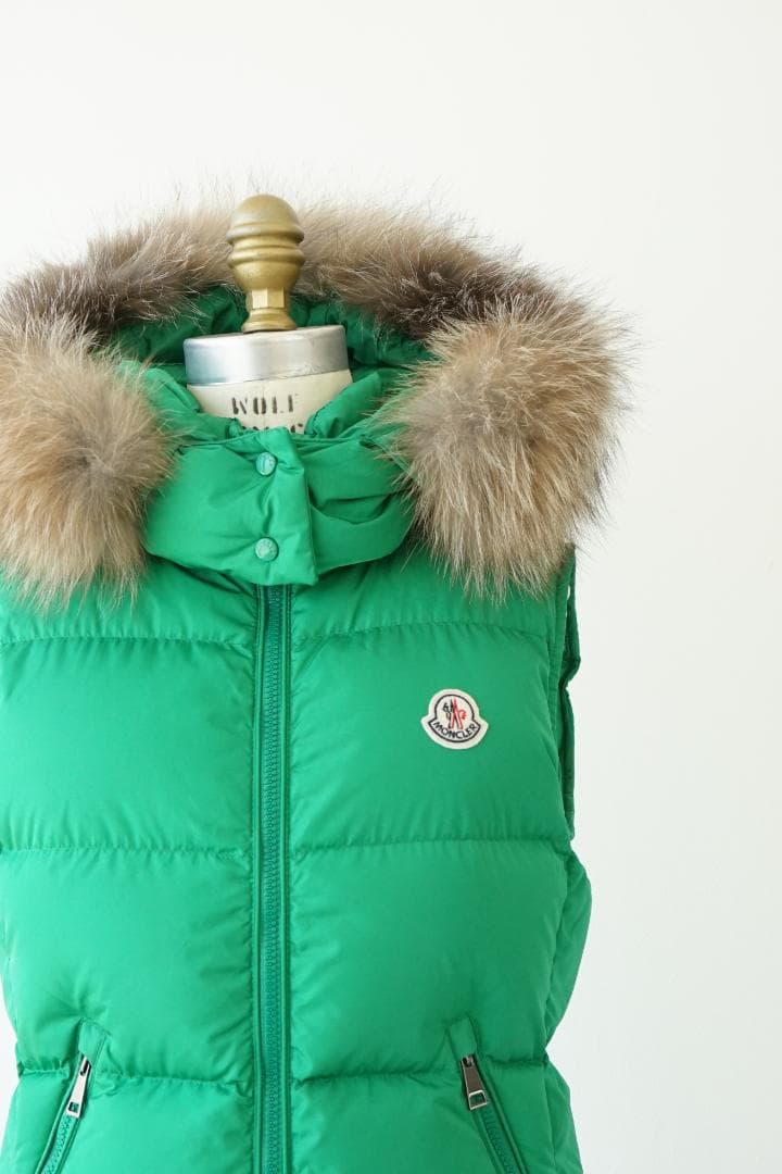 MONCLER GALLINULE GILET モンクレール ファーダウンベスト