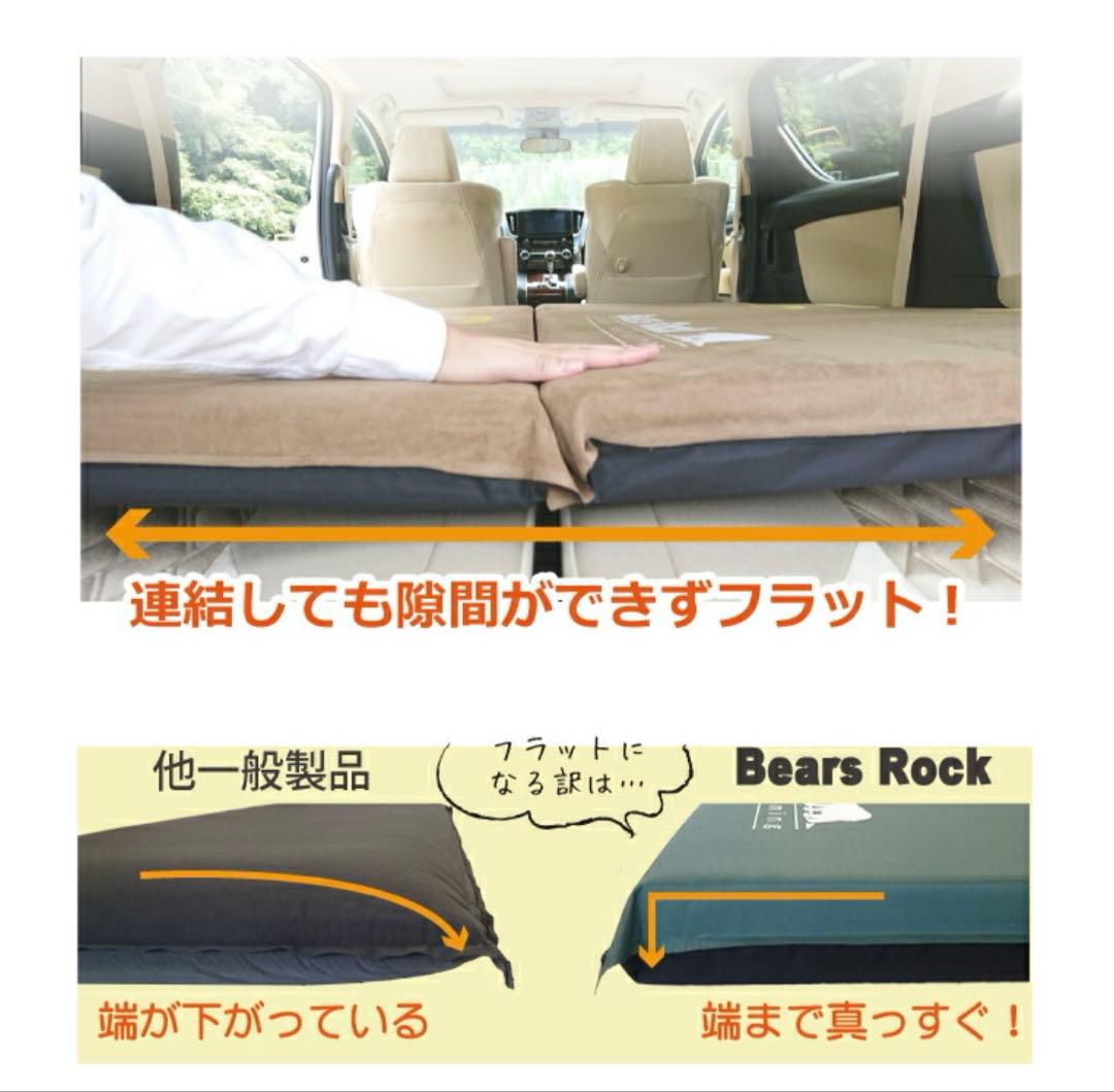 【Bears Rock】アウトドアスリーピングマット 2個セット（バラ売りも可）