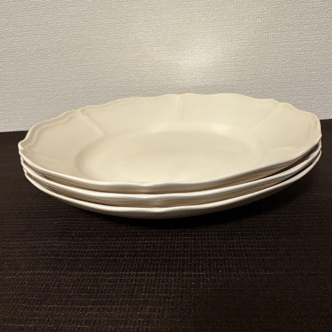 ウェッジウッド　クイーンズウェア　クイーンズプレイン　ディナープレート　30cm