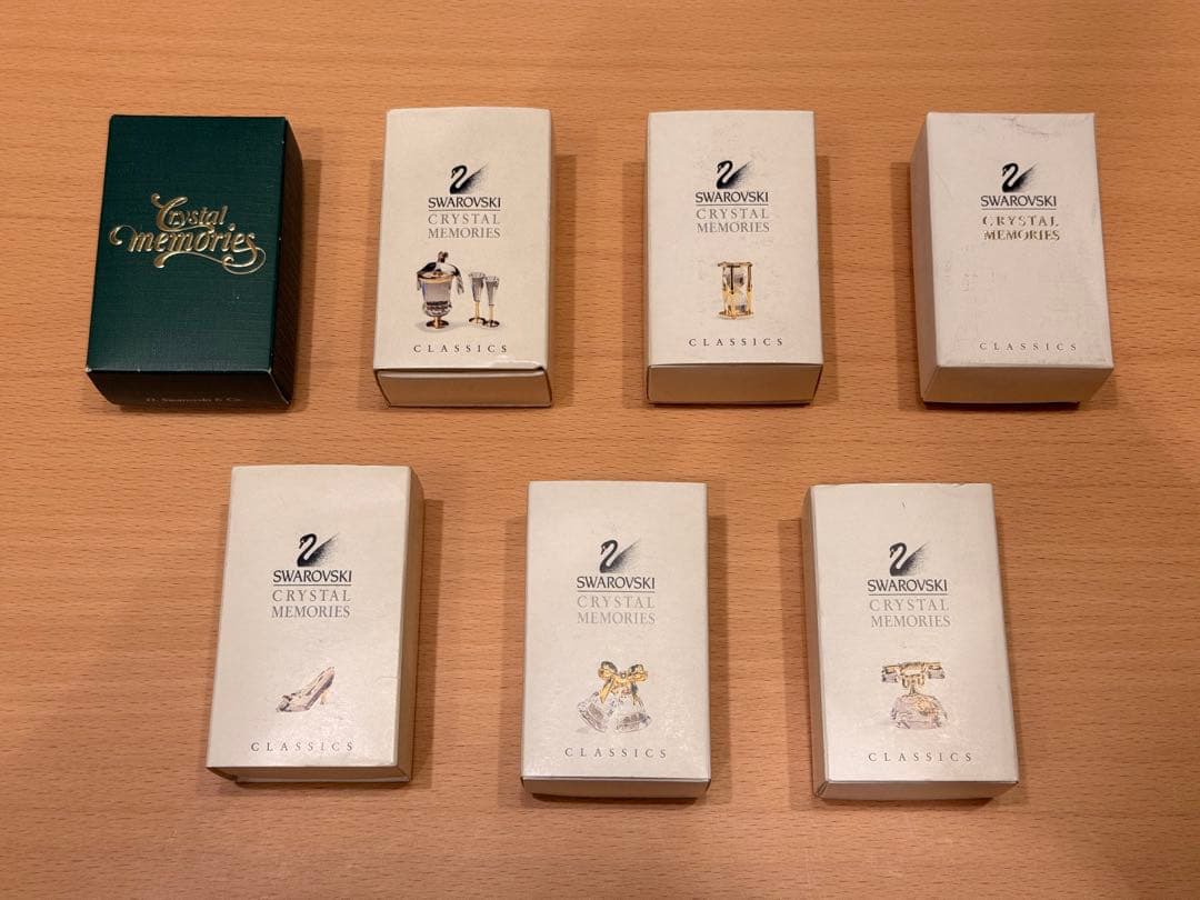 スワロフスキー クリスタルメモリーズ ヴィンテージ ミニチュアセット