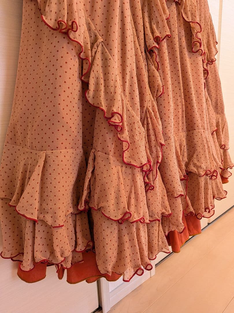美品canela pura フラメンコドレス ペチ付き