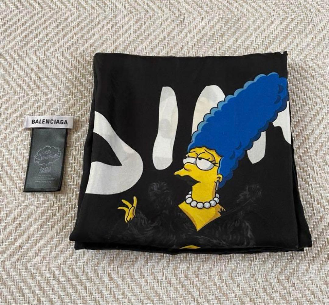 s*o様 BALENCIAGA ザ・シンプソンズ スカーフ