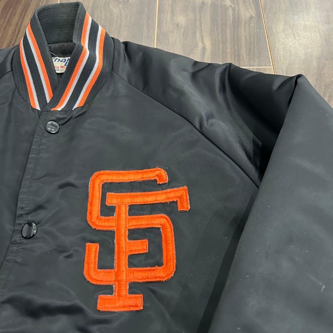 【美品】80s サンフランシスコジャイアンツ　MLB スタジャン　古着　レア品