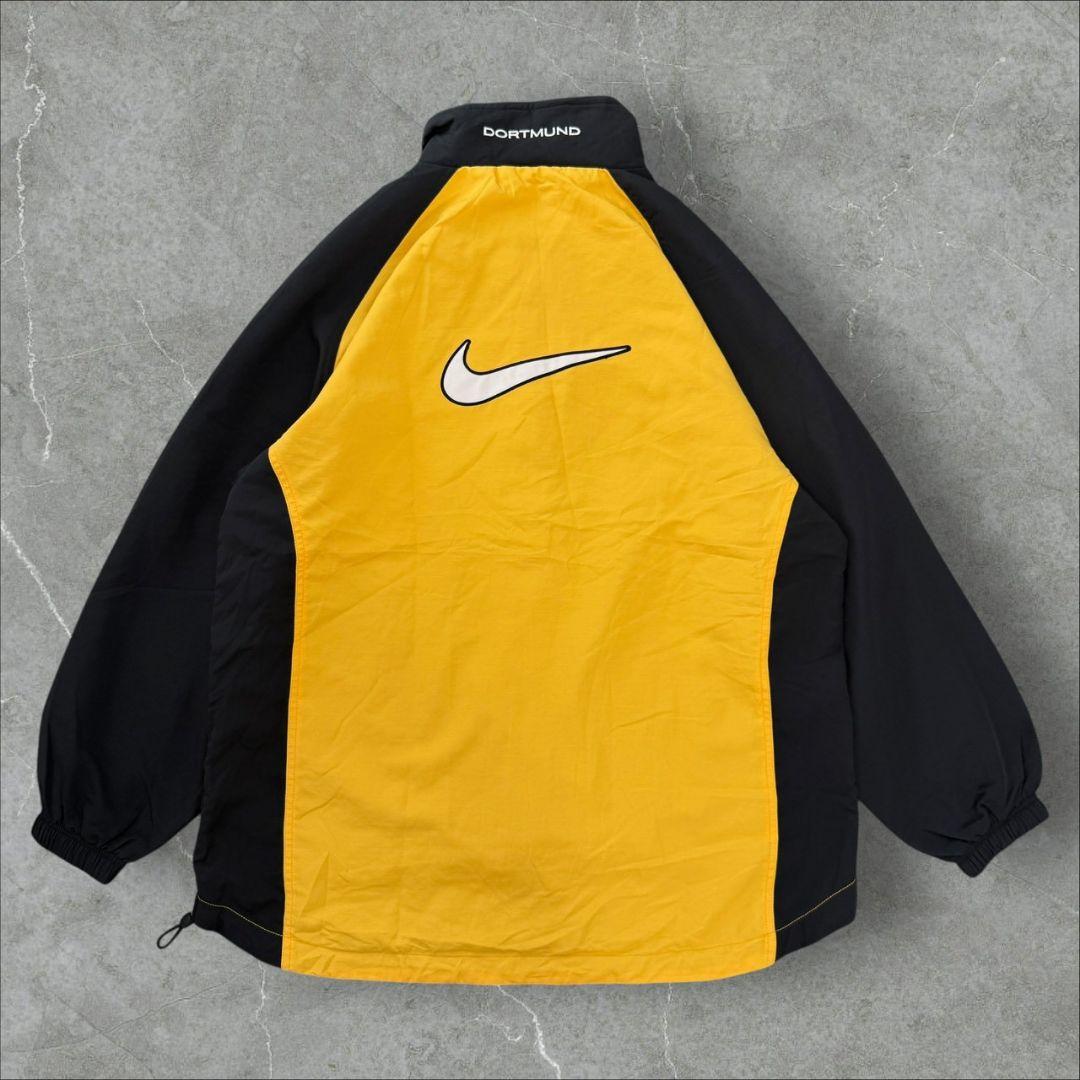 新品 希少 銀タグ 90s NIKE ドルトムント ピステ ウインドブレーカー