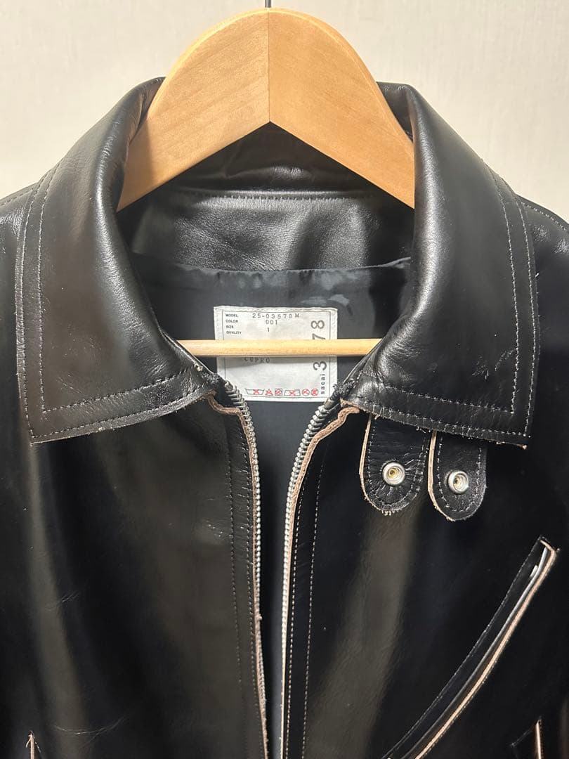 ジャケット・アウター sacai 25ss leather jacket
