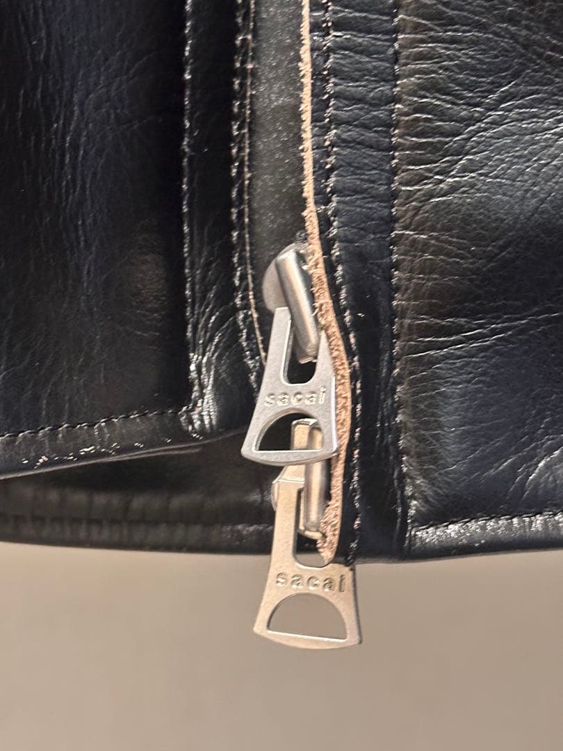 ジャケット・アウター sacai 25ss leather jacket
