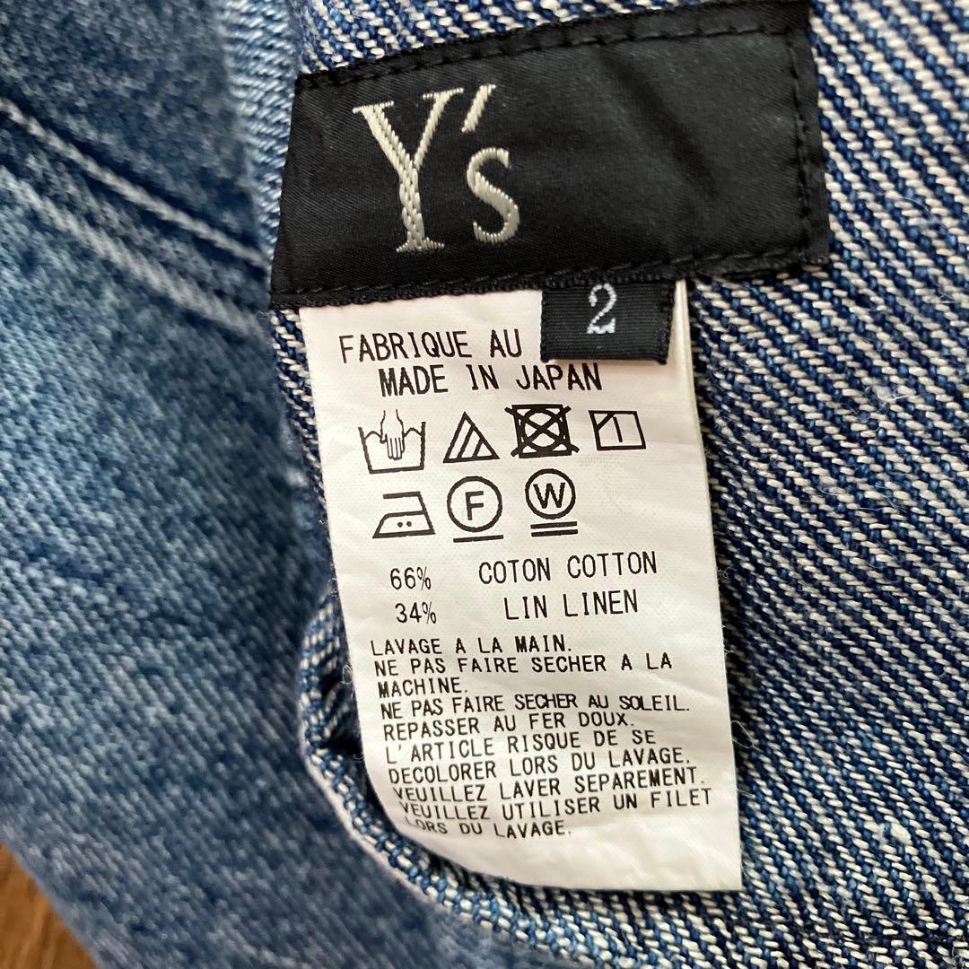 22aw コットンリネンデニム パンツ スカート YV-P04-028